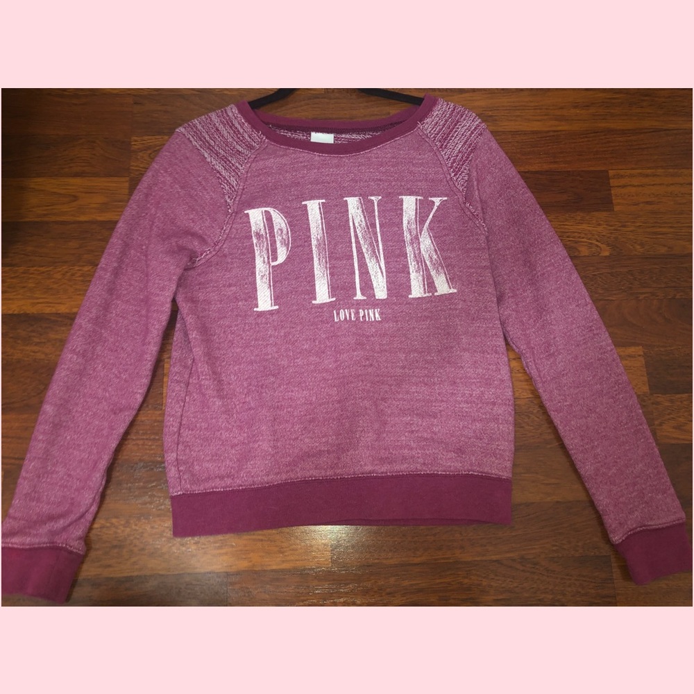 PINK Victoria’s Secret pink cozy crew neck